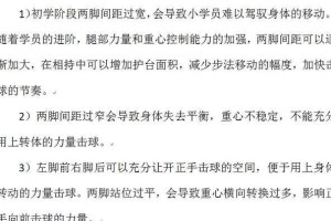 乒乓球左右配合技巧全解析（提升球技水平，成为配合默契的乒乓球高手）