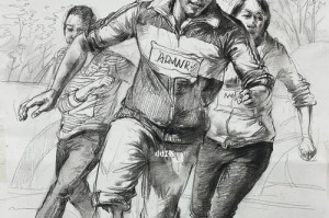 足球画素描技巧（揭秘足球画中的绘画技巧与窍门）