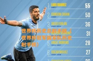 世界杯历史夺冠国家排名榜（揭秘世界杯冠军的传奇之路）