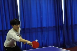 乒乓球之美（无声的较量，全情投入）
