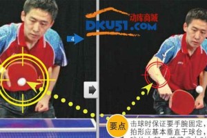 乒乓球技巧（掌握下旋球发球技巧，提升你的乒乓球水平）